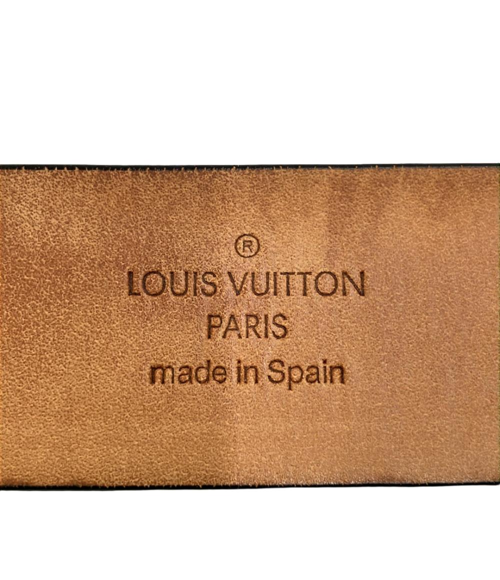 ルイヴィトン イニシアルベルト ゴールド金具 サンチュール M6900U メンズ (80/32) LOUIS VUITTON