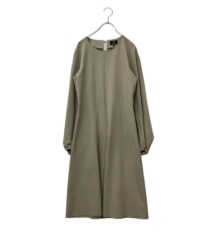 美品 LANVIN collection 長袖ワンピース クルーネック タグ付き 2995361 レディース SIZE 38 (S) ランバン コレクション