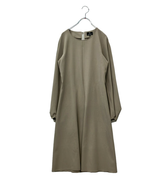 美品 LANVIN collection 長袖ワンピース クルーネック タグ付き