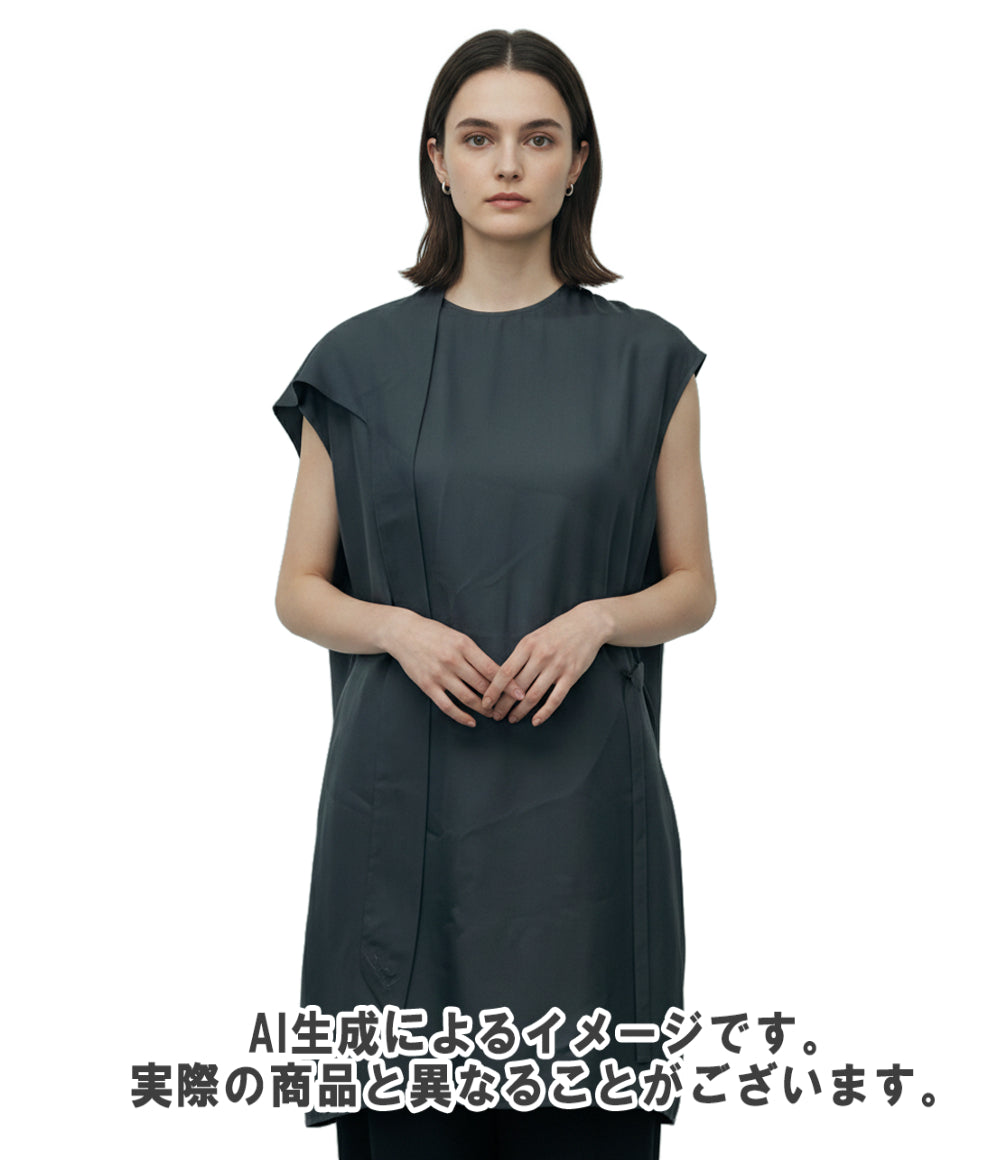 HERMES シルクワンピース ノースリーブ 3H0528DG レディース SIZE 34 (S) エルメス