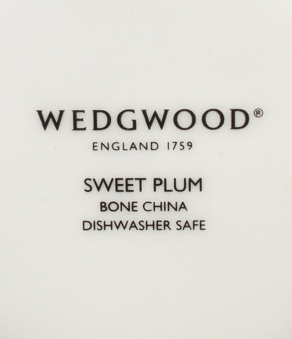 美品 WEDGWOOD カップ＆ソーサー 2客セット ペア スウィートプラム ウエッジウッド
