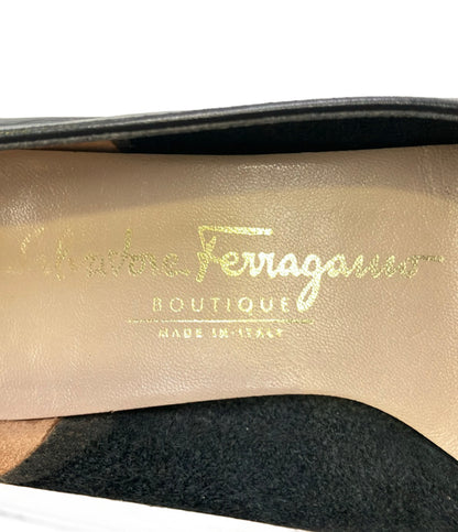 Salvatore Ferragamo ヴァラリボンパンプス DR 34178 338 レディース SIZE 5 サルヴァトーレフェラガモ