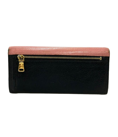 Miu Miu 長財布 レザー レディース ミュウ ミュウ