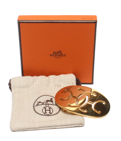 HERMES バックル ゴールド金具 ダブルH レディース メンズ エルメス