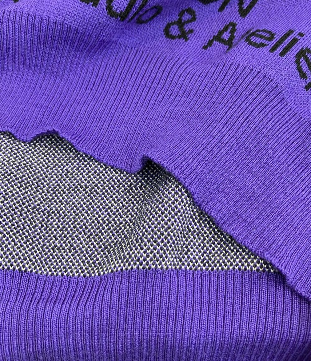 LOUIS VUITTON ジャガードニット 22AW RM222 ZLL HNN93W メンズ SIZE XL ルイ・ヴィトン