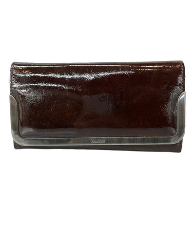 美品 マックスマーラ 二つ折り長財布 メンズ MAX MARA