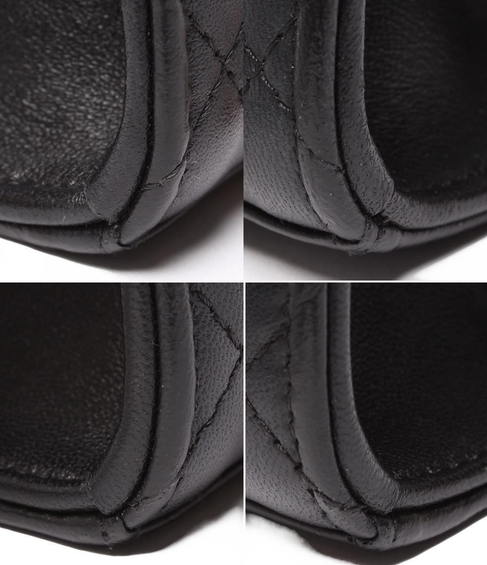 美品 CHANEL チェーンショルダーバッグ ポーチ ミニマトラッセ ゴールド金具 31番台 トレンディCC A81633 レディース シャネル