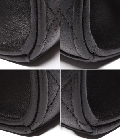 美品 CHANEL チェーンショルダーバッグ ポーチ ミニマトラッセ ゴールド金具 31番台 トレンディCC A81633 レディース シャネル