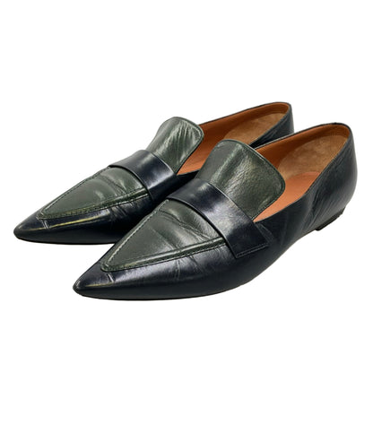 CELINE ポインテッドトゥローファー レディース SIZE 38 (25.5cm) セリーヌ