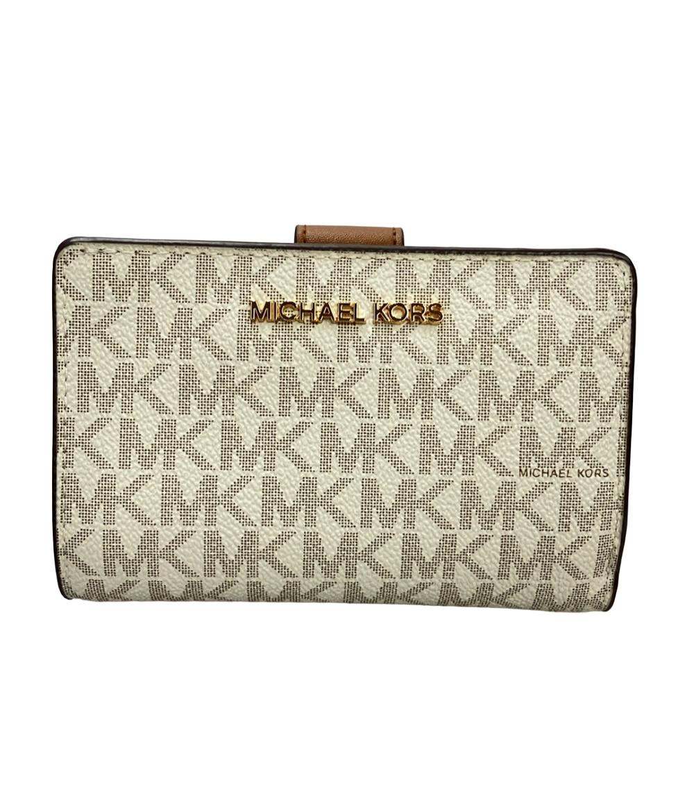 美品 MICHAEL KORS 二つ折り財布 レディース マイケルコース
