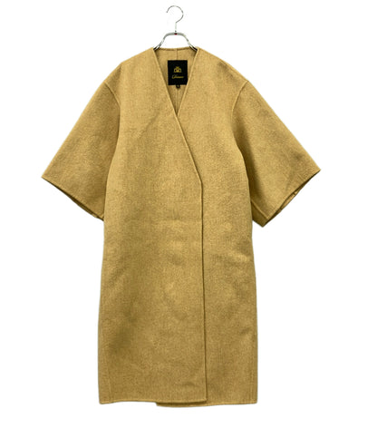 Drawer ウールカシミヤメランジケヌキVネックコート レディース SIZE 34. ドゥロワー