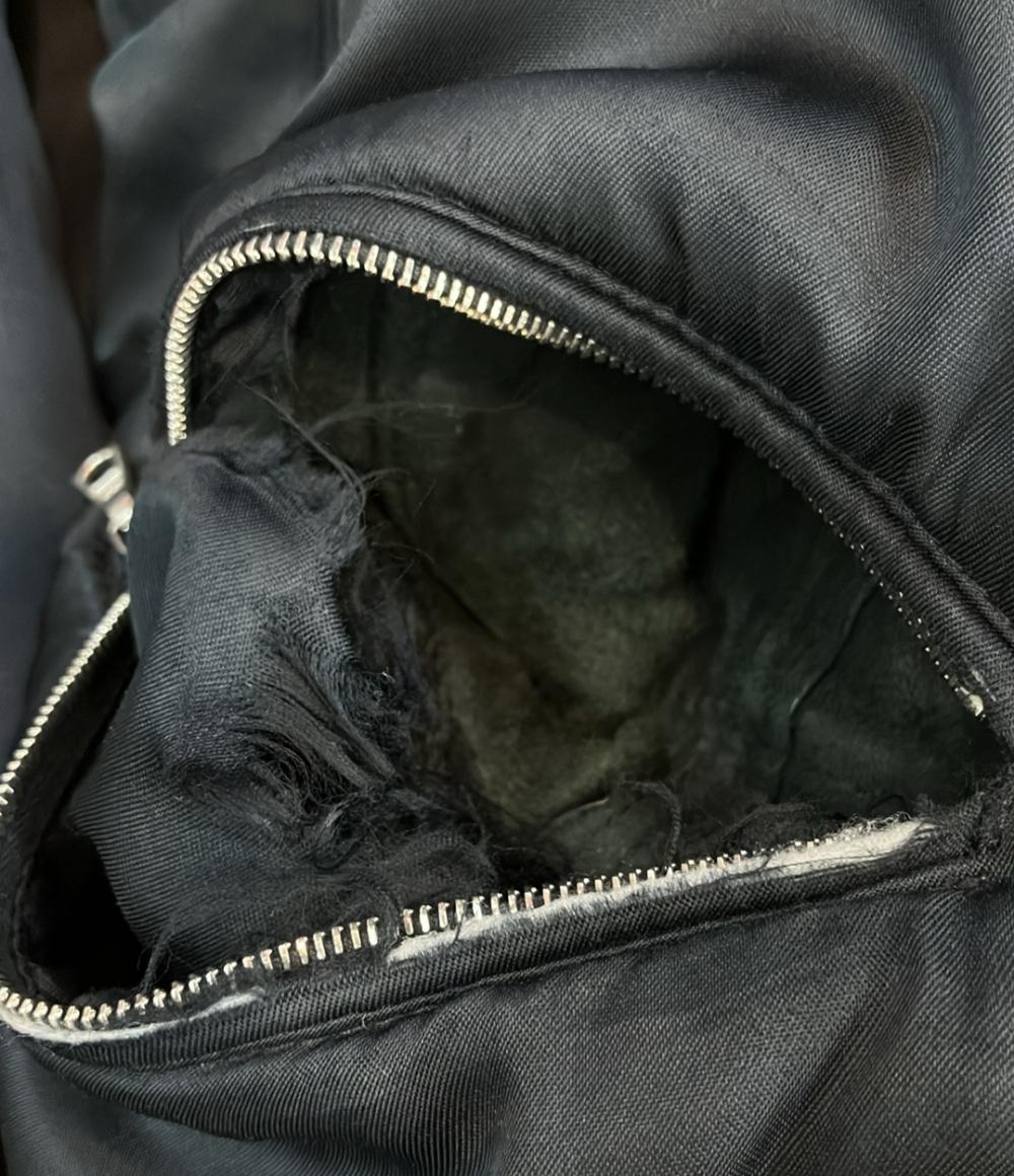 訳あり NEIL BARRETT レザージャケット メンズ SIZE XXS ニールバレット