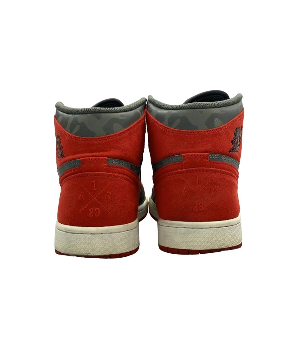 ナイキ ハイカットスニーカー 迷彩柄 AIR JORDAN 1 RETRO HIGH PREMIUM AA3993-032 メンズ SIZE 27.5 (L) NIKE