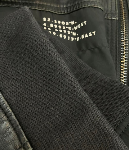 DENHAM レザージャケット メンズ SIZE M デンハム