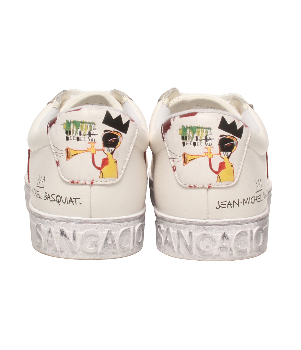 美品 Sangacio ローカットスニーカー バスキア メンズ SIZE 28.0 サンガッチョ