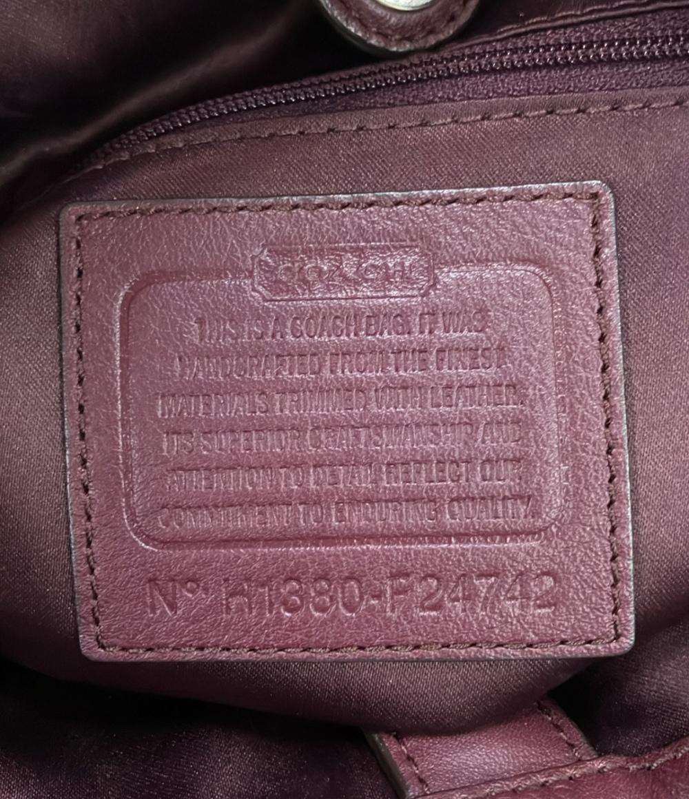 コーチ ショルダーバッグ 肩掛け レザー シグネチャー レディース COACH