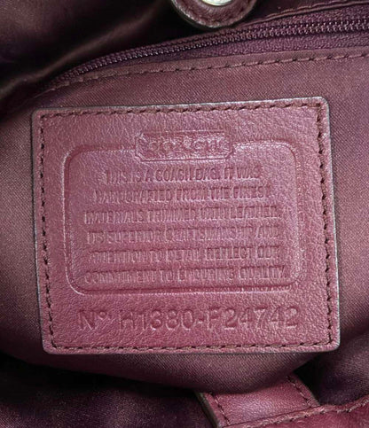 コーチ ショルダーバッグ 肩掛け レザー シグネチャー レディース COACH