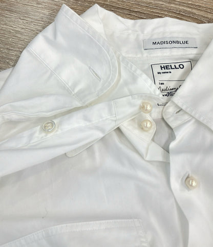MADISONBLUE 長袖シャツ パールボタン MB234-5101NM レディース SIZE 00 (XS) マディソンブルー