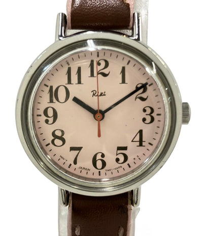 SEIKO 腕時計 リキワタナベコレクション ALBA アルバ クオーツ ピンク 7N01-0FT0 レディース セイコー