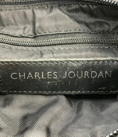 シャルル・ジョルダン ショルダーバッグ 斜め掛け 総柄 ナイロン レディース CHARLES JOURDAN