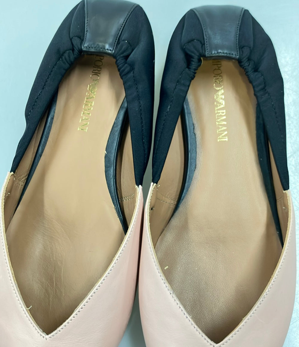 Emporio Armani ポインテッドトゥ フラットシューズ レディース SIZE 37 (M) エンポリオ・アルマーニ