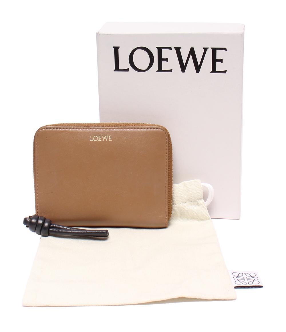 LOEWE ラウンドファスナー二つ折り財布 レディース ロエベ