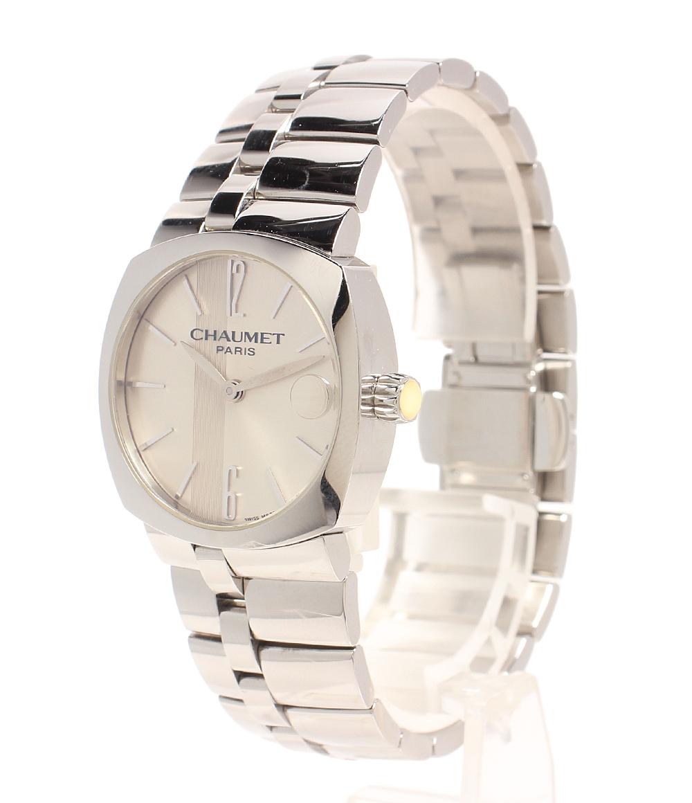 Chaumet ミスダンディ 自動巻き腕時計　男女兼用　OH済み ショーメ 腕時計 デイト ミスダンディ 自動巻き シルバー W1166029K