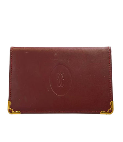 Cartier カードケース パスケース マスト ドゥ カルティエ レディース カルティエ