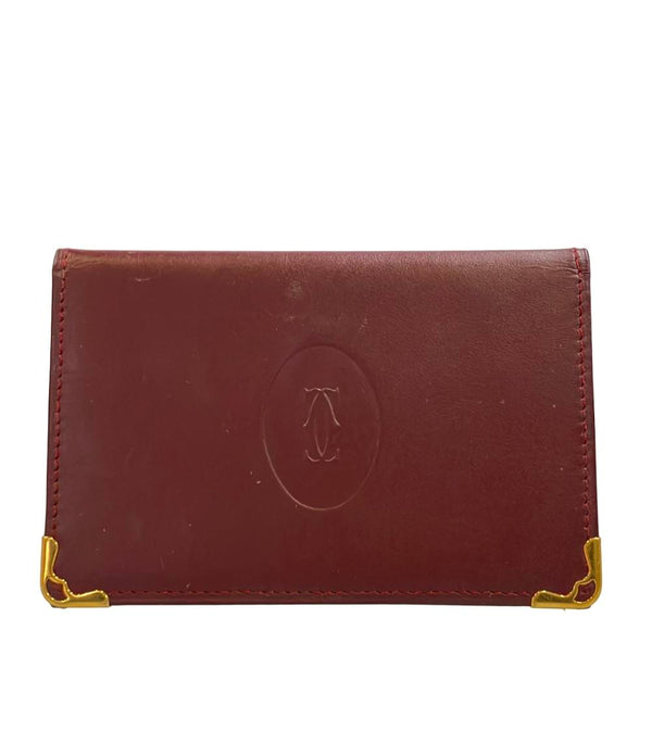 Cartier カードケース パスケース マスト ドゥ カルティエ レディース カルティエ