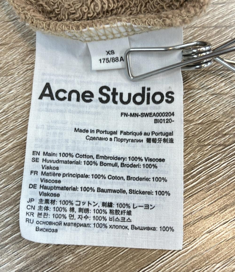 ACNE STUDIOS スウェット 刺繍フロント BRW FN-MN-SWEA000204 メンズ SIZE XS アクネストゥディオズ