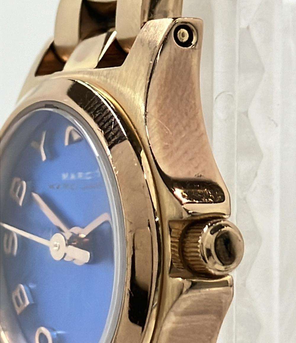 MARC BY MARC JACOBS 腕時計 クオーツ ブルー MBM3204 レディース マークバイマークジェイコブス