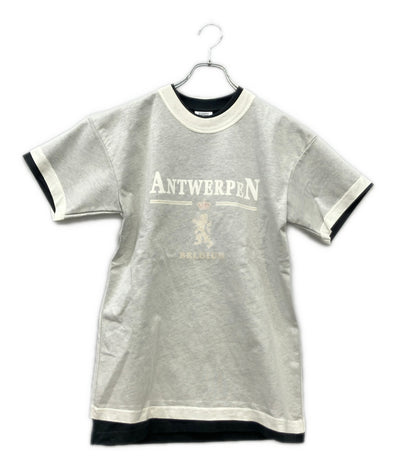 VETEMENTS Hanes 半袖 アントウェルペン レイヤード Tシャツ メンズ SIZE M ヴェトモン ヘインズ