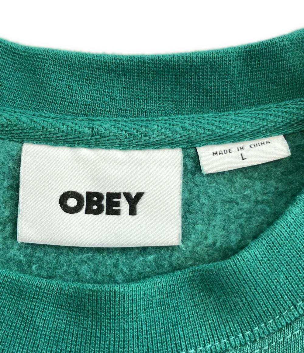 オベイ 長袖スウェット メンズ SIZE L OBEY