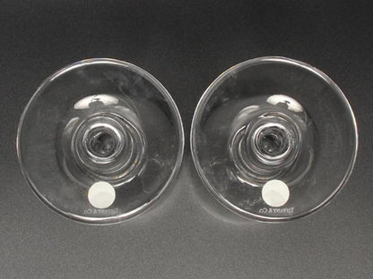 ティファニー ワイングラス 2点セット ペア アトラス TIFFANY&Co.