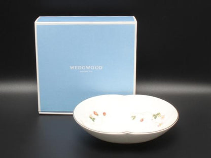 美品 ウエッジウッド マリアージュボウル 皿 20cm ワイルドストロベリー WEDGWOOD