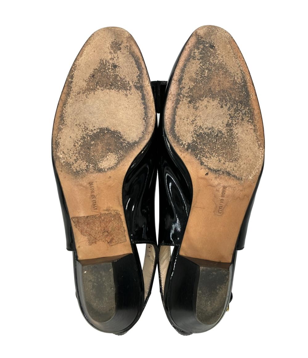 Salvatore Ferragamo スリングバッグパンプス ヴァラ レディース SIZE 4.5 サルヴァトーレフェラガモ