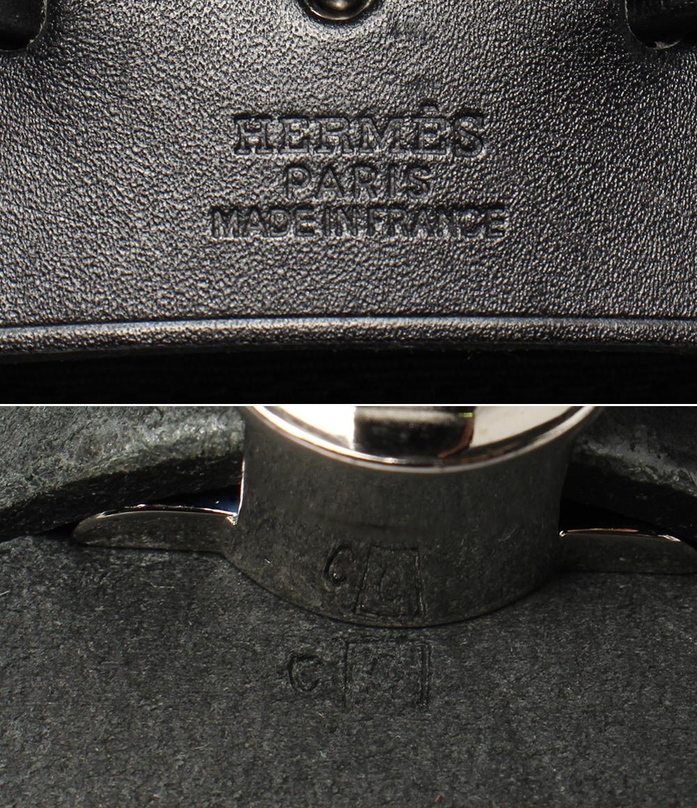 HERMES 2wayハンドバッグ ショルダーバッグ  斜め掛け トワルGM □G刻印 エールバッグPM レディース エルメス