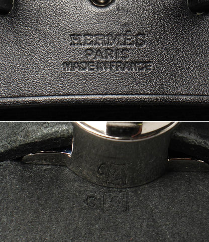 HERMES 2wayハンドバッグ ショルダーバッグ  斜め掛け トワルGM □G刻印 エールバッグPM レディース エルメス