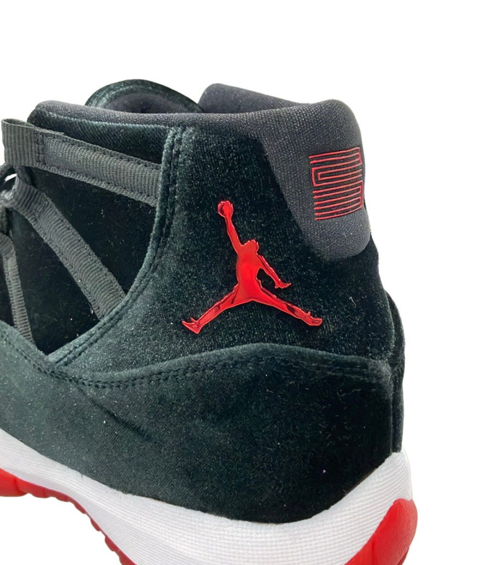 美品 NIKE ミッドカットスニーカー Air Jordan 11 Bred Velvet DB5457-061 レディース SIZE 27.5 ナイキ