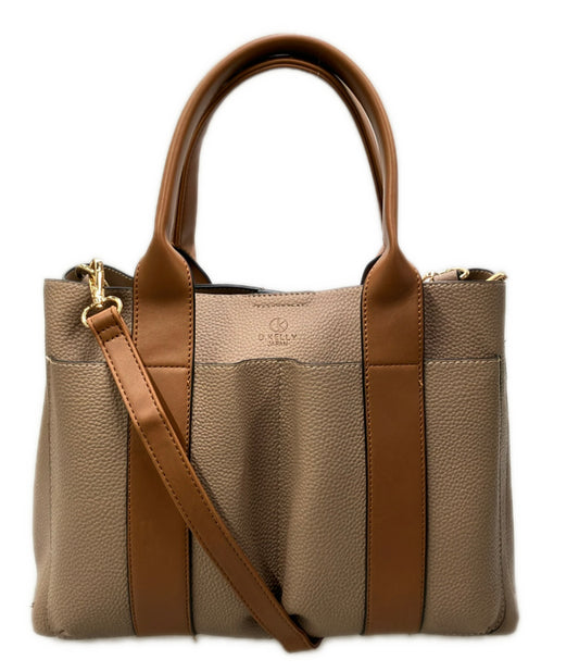 美品 D.KELLY トートバッグ ショルダーバッグ 2WAY 斜め掛け レディース ディーケリー