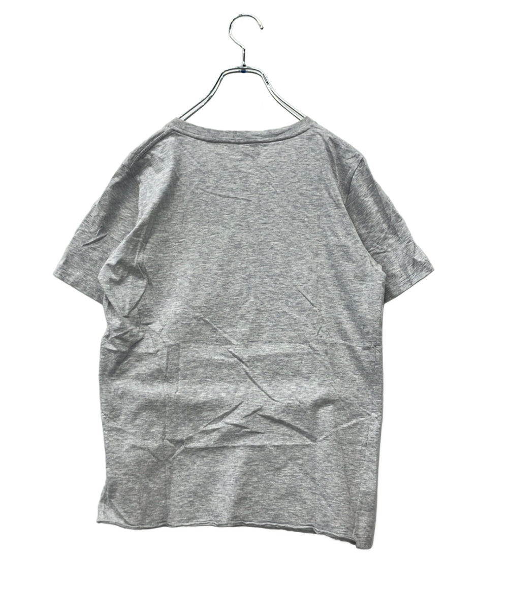 SAINT LAURENT 半袖Tシャツ コットン100% クルーネック ロゴ メンズ サンローラン