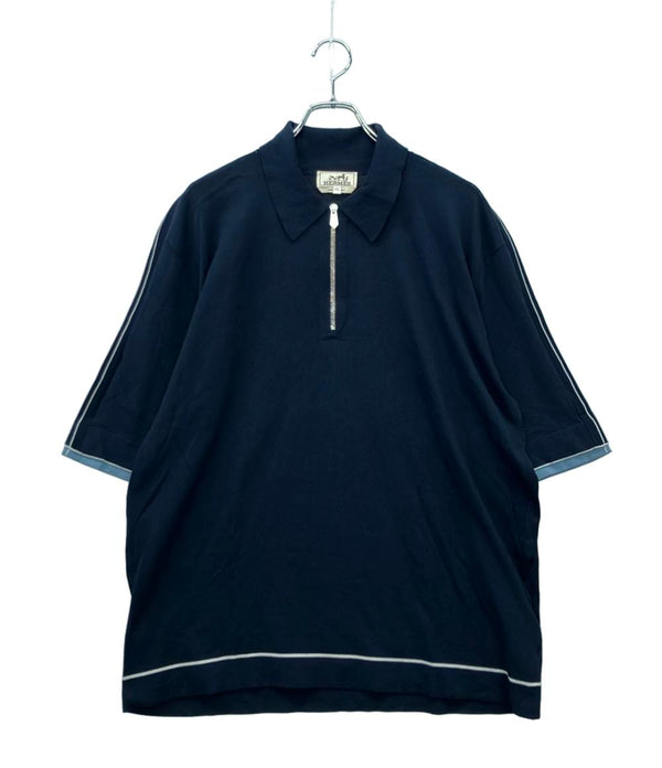 HERMES 半袖シャツ ハーフジップ メンズ SIZE XXL エルメス – Rehello