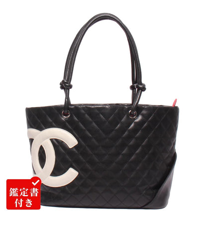 CHANEL トートバッグ 10番台 ココマーク カンボンライン ラージ レディース シャネル