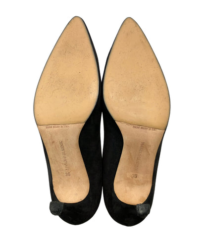 MANOLO BLAHNIK パンプス ハイヒール スエード レディース SIZE 36 マノロブラニク