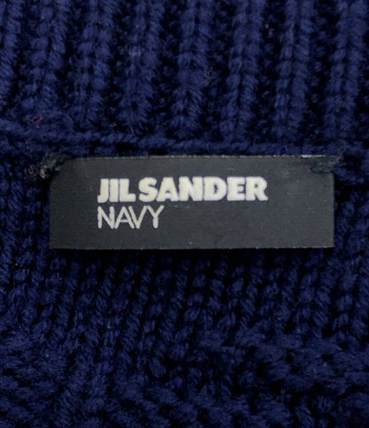 デザインニット      レディース SIZE 42 (L) JIL SANDER NAVY