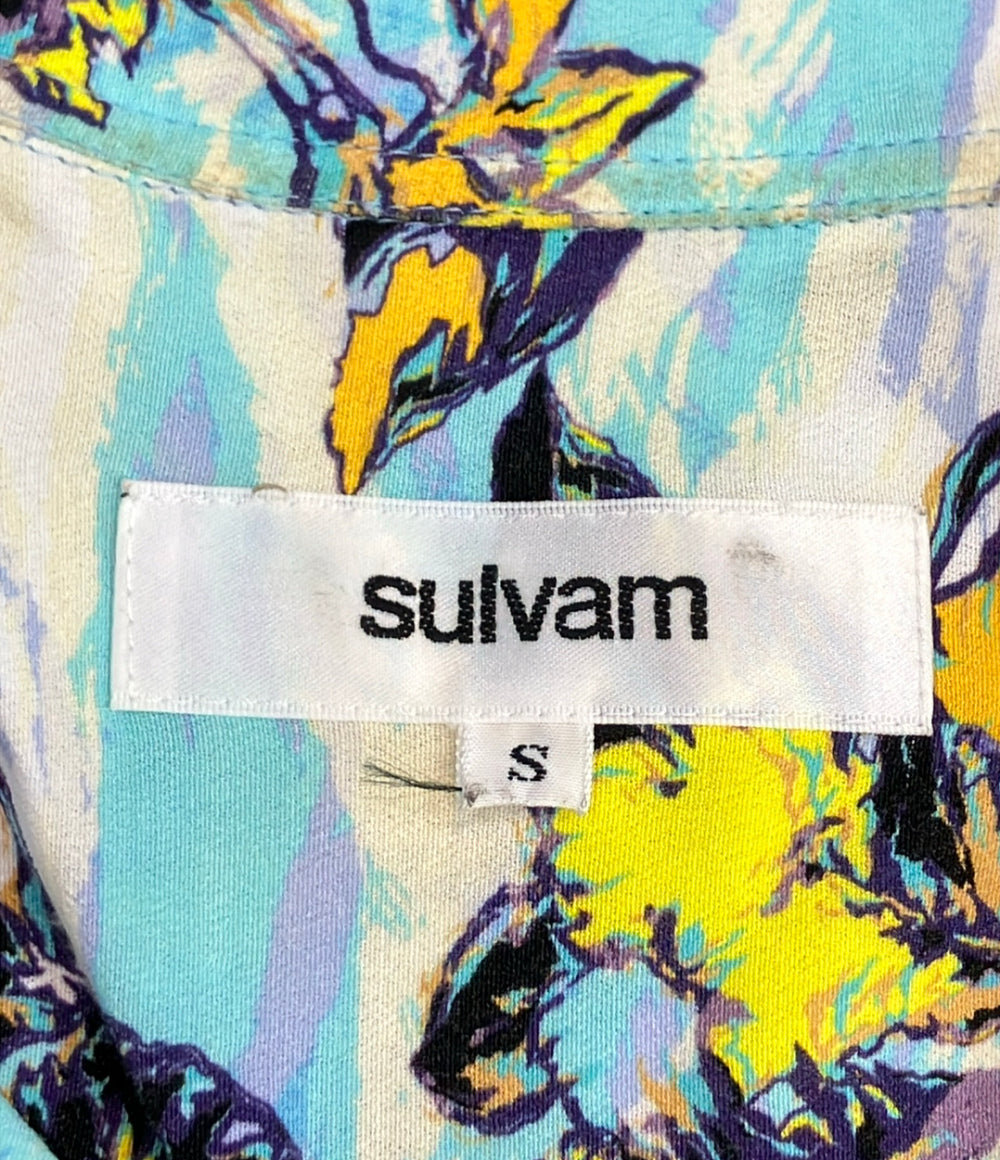 sulvam 長袖 アロハシャツ メンズ SIZE S サルバム