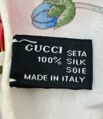 GUCCI スカーフ シルク 100% レディース グッチ