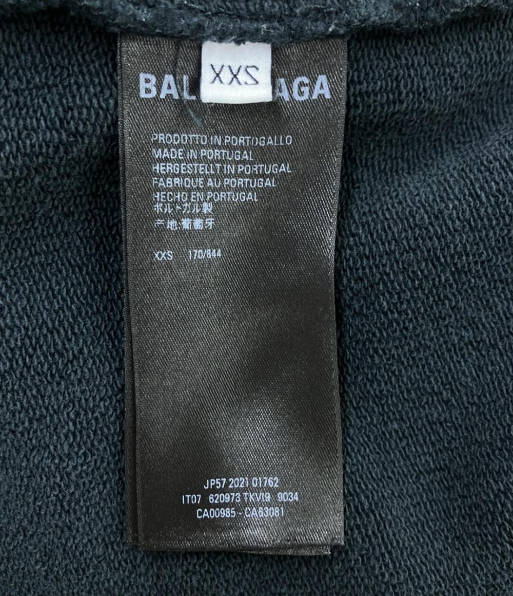 美品 BALENCIAGA Political Campaign Hoodie ポリティカル キャンペーン フーディー プルオーバー パーカー IT07 620973 TKV19 9034 メンズ SIZE XXS