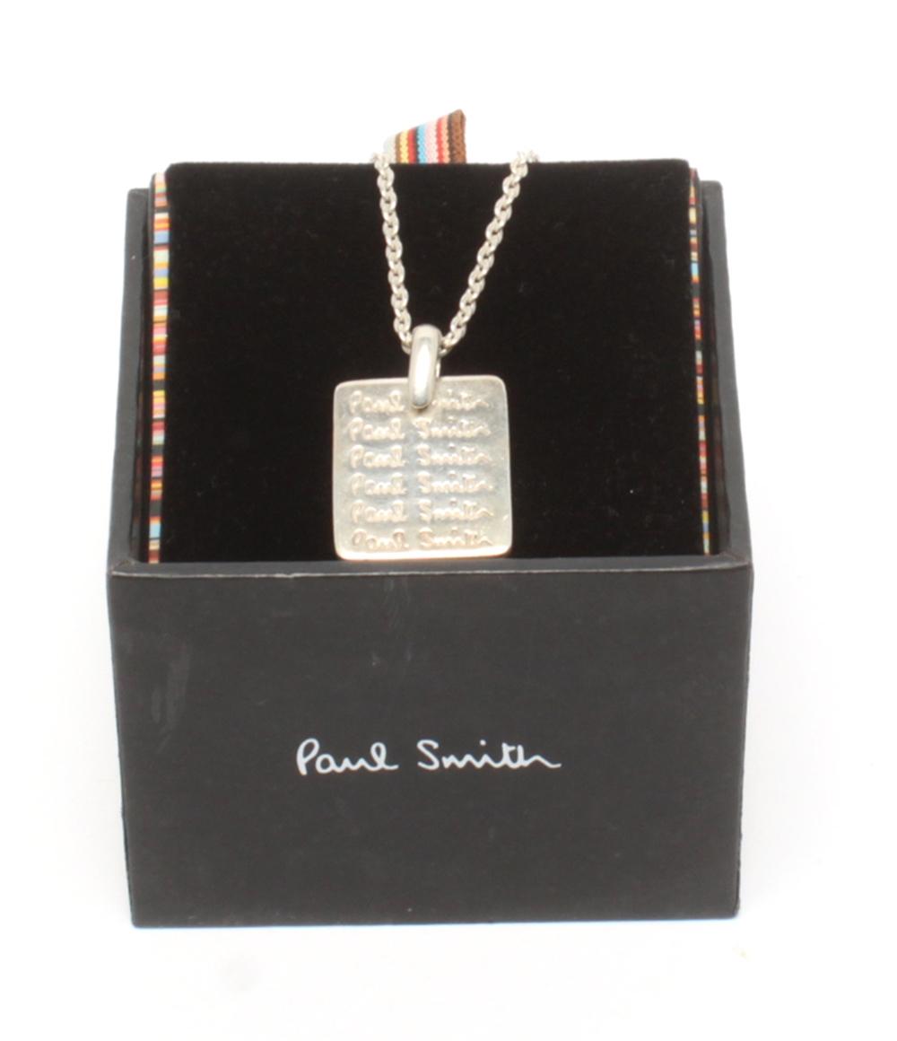PS Paul Smith ネックレス SV925 ロゴ メンズ ピーエスポールスミス 