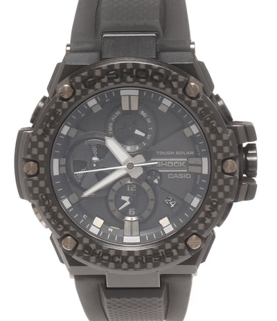 CASIO 腕時計 Bluetooth Gスチール G-STEEL 電波ソーラー G-SHOCK ソーラー ブラック GST-B100 メンズ カシオ
